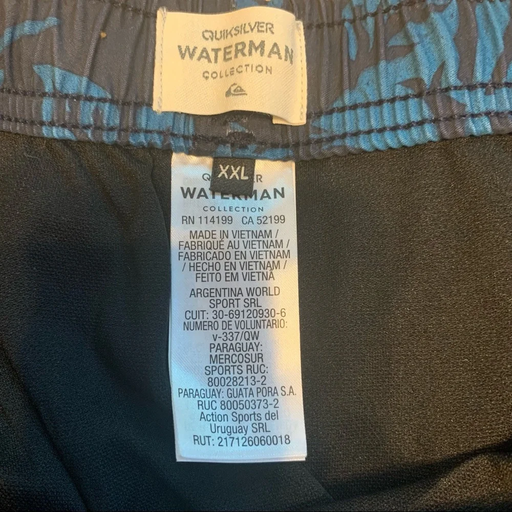 Quicksilver Waterman Collection Swim Trunks - Picture 4 of 5